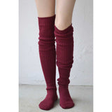 Merlot Scrunchy Socks