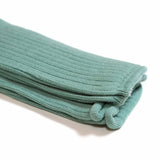 Pale Mint Wool Blend Extra Long Ribbed Leg Warmers