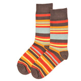 Retro Stripes Men's Crew Socks