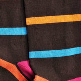 Metro Lines Men's Crew Socks Closeup