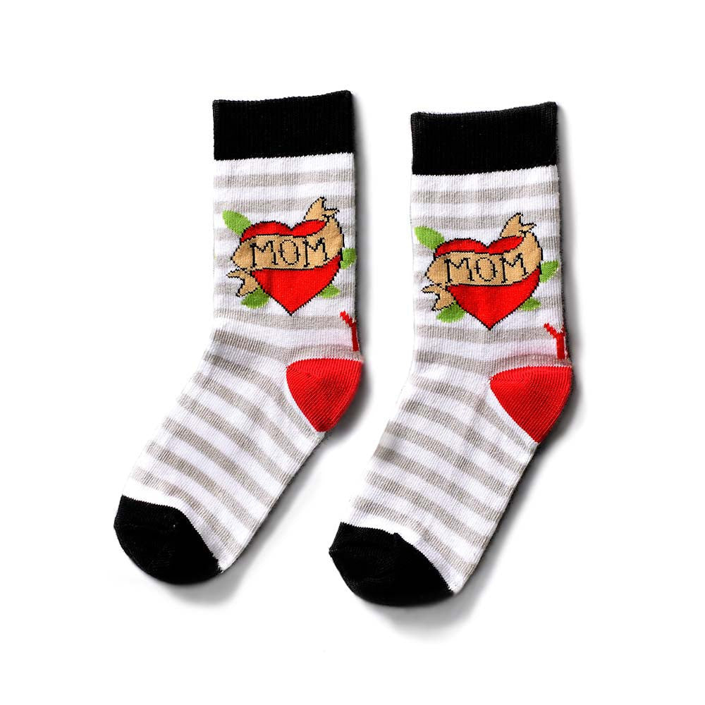 MOM kid's crew socks