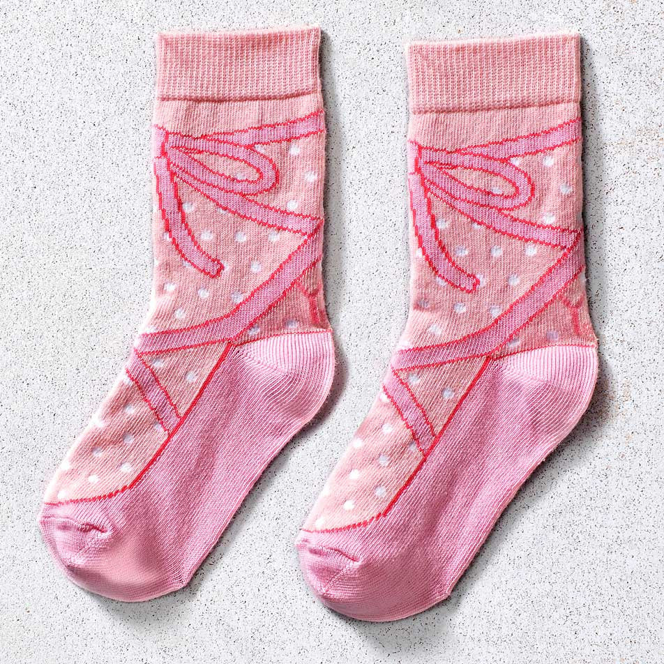 Tiny Ballerina Children's Crew Socks