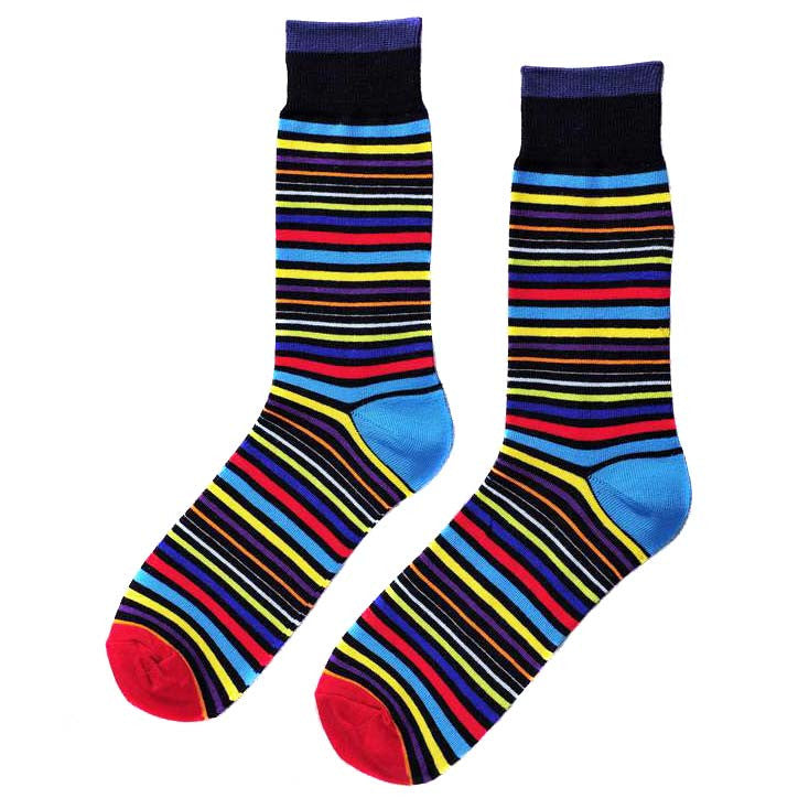 Colour Me Fun Men's Crew Socks