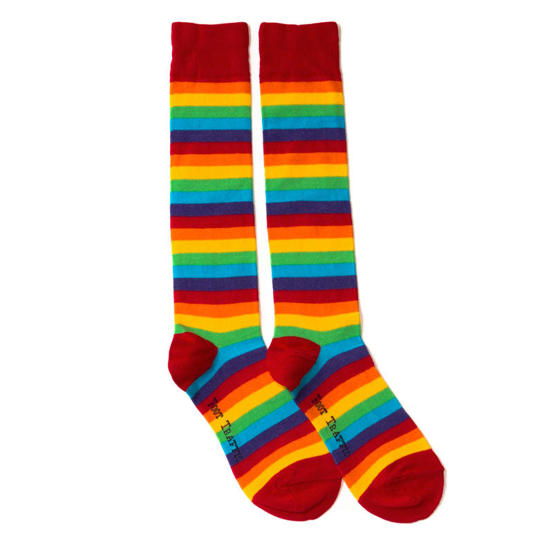 Rainbow Knee High Socks