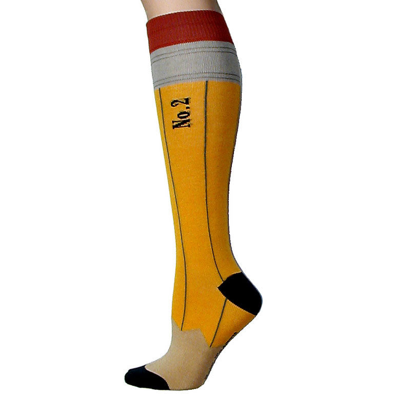 Pencil Knee High Socks