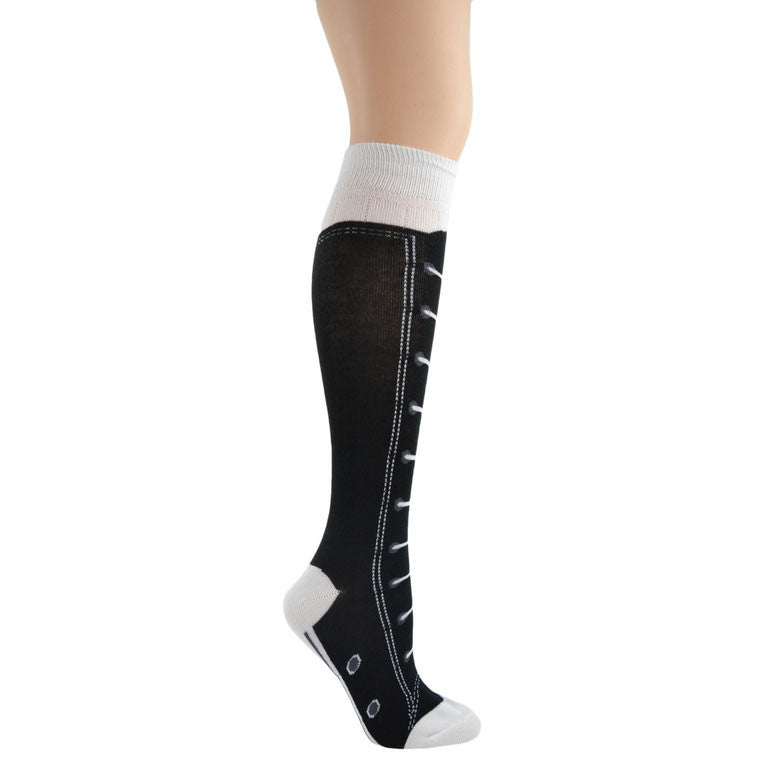 Sneakers Knee High Socks