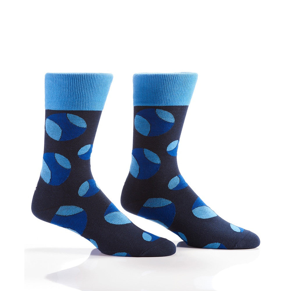 Blue Baseball Men's Crew Socks
