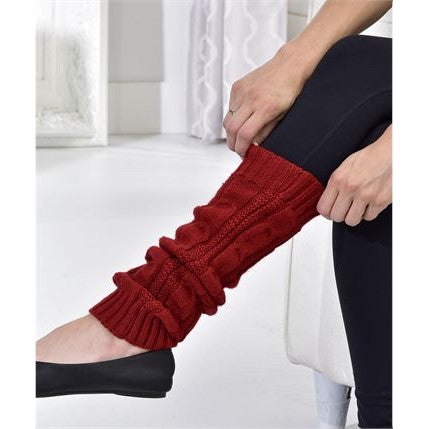 Cable Knit Leg Warmers – Sock Garden