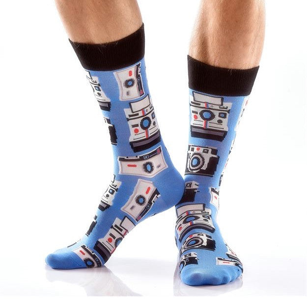 Cameras Men's Crew Socks