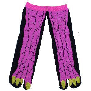 Godzilla Pink Tabi Socks