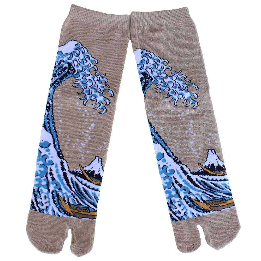 Hokusai Tabi Socks