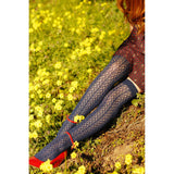 Navy Crochet Over-the-Knee Socks