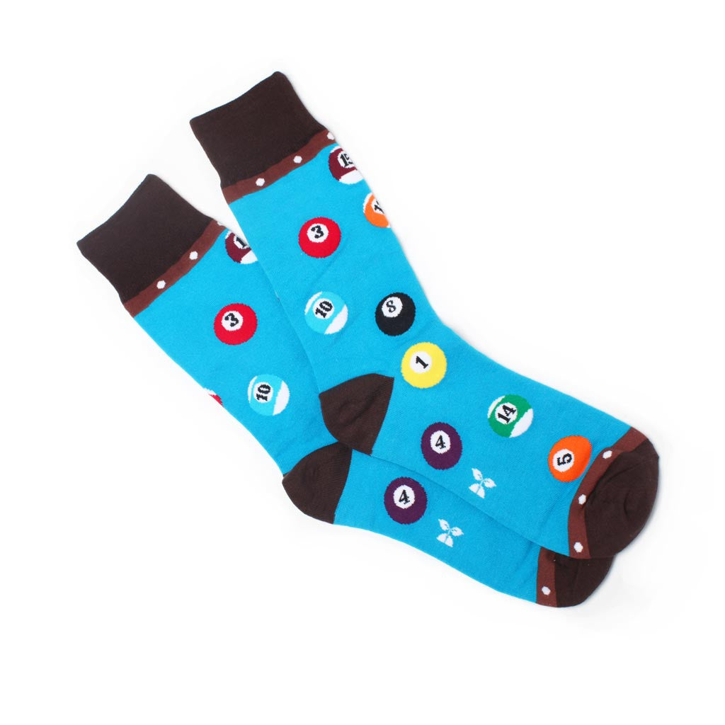 Billiards Men's Crew Socks