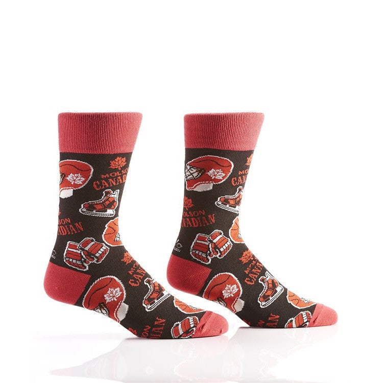 Molson Hockey Men's Crew Socks