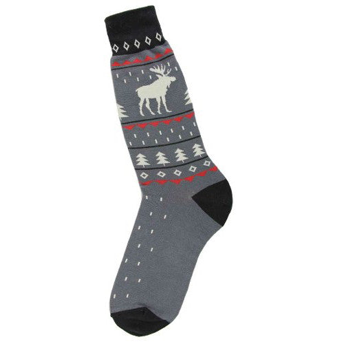 Rustic Moose Men's Crew Socks