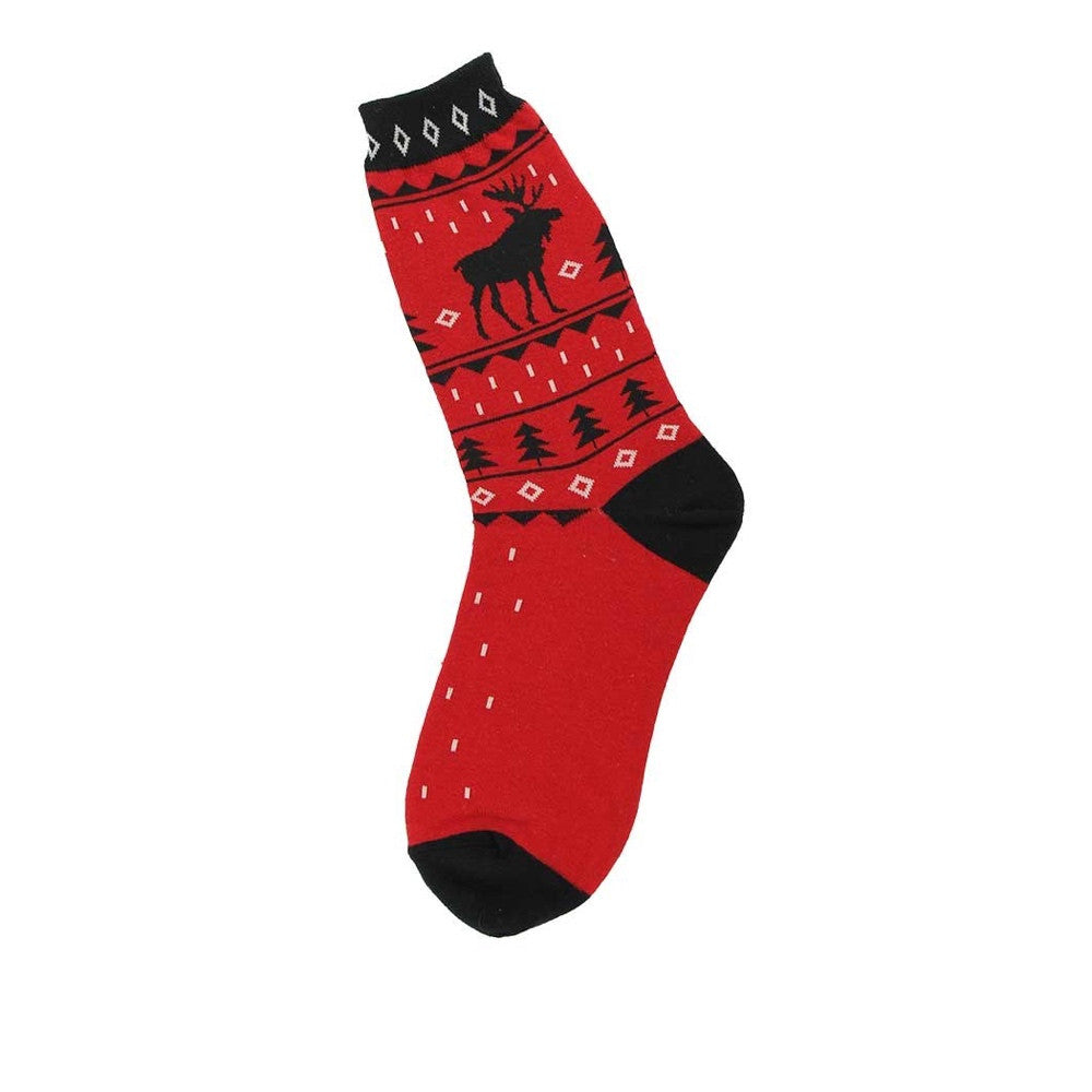 Rustic Moose Crew Socks