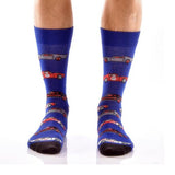 Sports Cars Men's Crew Socks