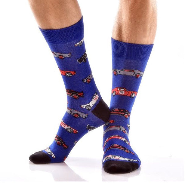 Sports Cars Men's Crew Socks