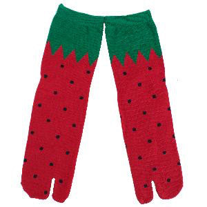 Strawberry Tabi Socks