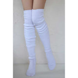 White Scrunchy Socks