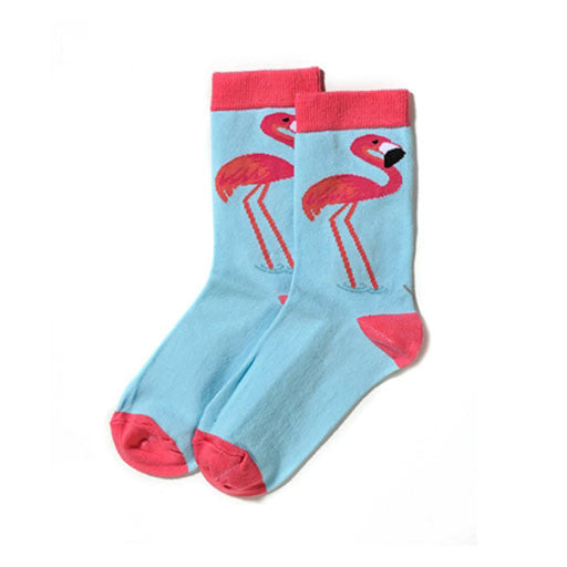 Flamingo Crew Socks