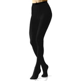 Black Signature Combed Cotton Tights