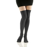 Graphite Opaque Thigh Highs