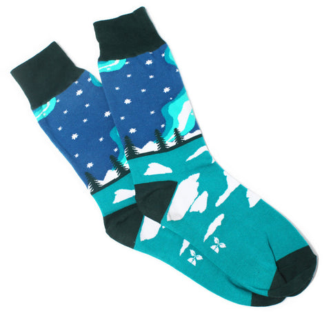 Aurora Crew Socks