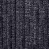 Middle Grey Wool Blend Ribbed Over-the-Knee Socks Swatch