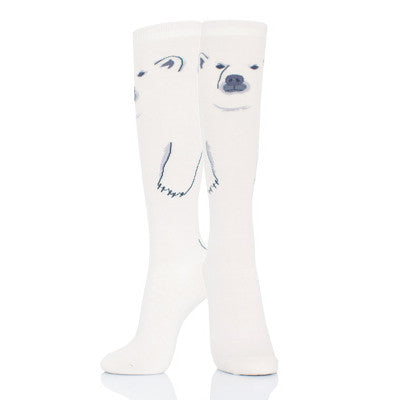 Polar Bear Knee Highs