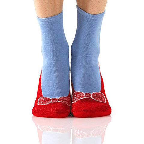 Ruby Red Slipper Socks