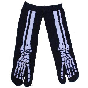 Skeleton Tabi Socks