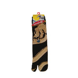 Sparkle Eye Dragon Tabi Socks - Gold