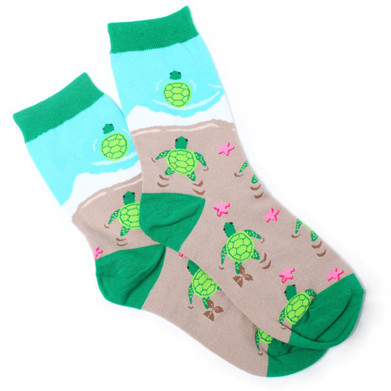 Sea Turtles Crew Socks