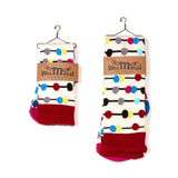 Wee Marcel Abby Over-the-Knee Socks, Two Sizes (with Tiny Hangers!)