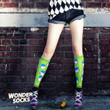 Counting Sheep Knee Highs Model