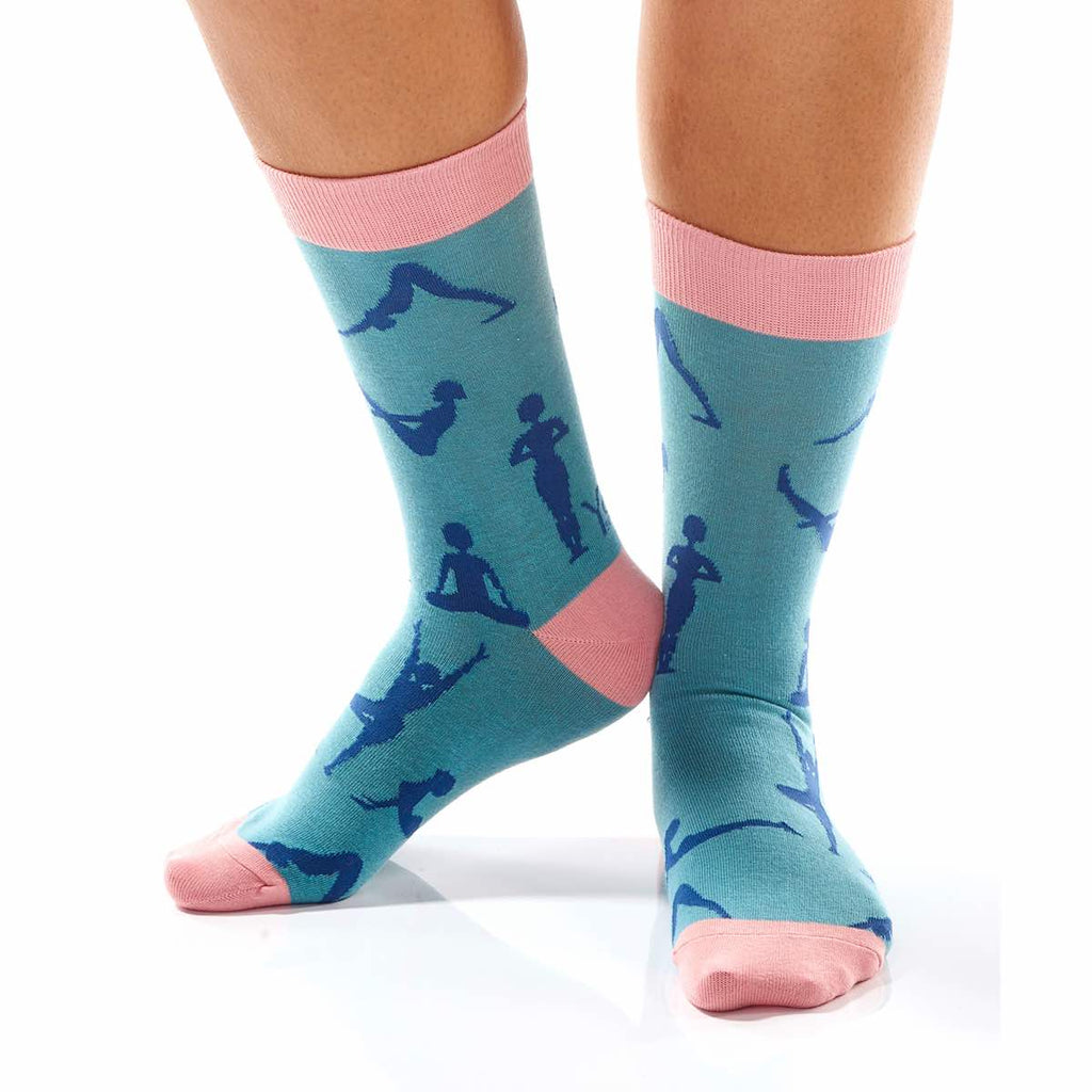 Yoga Poses Women's Crew Socks